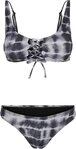URBAN CLASSICS B&uuml;gel-Tankini Urban Classics Damen Ladies Lace Up Tie Dye Bikini