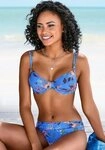s.Oliver B&uuml;gel-Bikini-Top Maya, mit Doppeltr&auml;gern und floralem Design