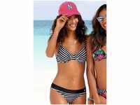 Venice Beach Bügel-Bikini-Top Summer, mit Doppelträgern, schwarz|weiß