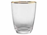 Butlers GOLDEN TWENTIES Wasserglas mit Goldrand 300 ml transparent 14639493