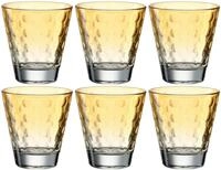 LEONARDO Gl&auml;ser-Set OPTIC, 6-tlg., Glas, 215 ml, 6-teilig
