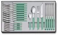 Victorinox Steakmesser Victorinox Swiss Modern Besteck-Set (Steakmesser), 24-teilig,