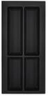 SO-TECH&reg; Besteckeinsatz ORGA-BOX VII schwarz f&uuml;r z.B. Sch&uuml;ller und Schr&ouml;der