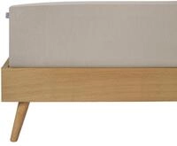 Schiesser Spannbettlaken Jessi aus 100% Baumwolle, Jersey, Gummizug: rundum, (1