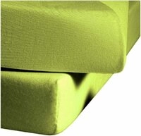 fleuresse Spannbettlaken Comfort Jerseyspannlaken, 96% Baumwolle, 4% Elastan,