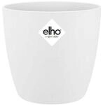 Elho Blumentopf Elho &Uuml;bertopf Brussels &Oslash; 9,5 x 8,5 cm wei&szlig;