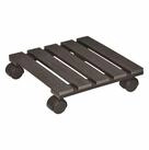 WAGNER&reg; Pflanzenroller Multi Roller WPC eckig anthrazit 60 kg Doppel-Rolle