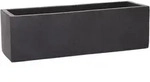 VIVANNO Balkonkasten Beton FLOBO Kasten - Anthrazit Matt (1 St), 60x18x18 cm schwarz
