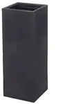 Spetebo &Uuml;bertopf XXL Kunststoff &Uuml;bertopf eckig anthrazit - 80x30 cm schwarz 30 cm x