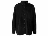URBAN CLASSICS Langarmhemd Damen Ladies Corduroy Oversized Shirt (1-tlg),...