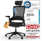 Ergotopia B&uuml;rostuhl ergonomischer Schreibtischstuhl NextBack, Drehstuhl mit 3D