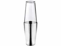 Butlers Boston Shaker Cocktailshaker Mit Glas 700Ml Silber