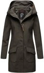 Marikoo Softshelljacke Softshelljacke Mayleen &ndash; Damen &Uuml;bergangsjacke mit Kapuze