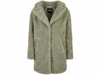 URBAN CLASSICS Parka Urban Classics Damen Ladies Oversized Sherpa Coat (1-St),...