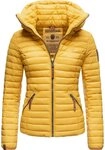 Marikoo Steppjacke L&ouml;wenbaby stylische &Uuml;bergangsjacke mit abnehmbarer Kapuze