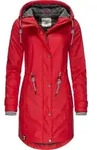 PEAK TIME Regenjacke L60042 stylisch taillierter Regenmantel f&uuml;r Damen