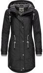 PEAK TIME Regenjacke L60042 stylisch taillierter Regenmantel f&uuml;r Damen