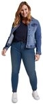 TOM TAILOR PLUS Skinny-fit-Jeans in klassischer 5- Pocket- Form blau 46
