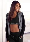 Bench. Loungewear Kapuzensweatjacke mit farblich abgesetzten &Auml;rmeln, Loungeanzug
