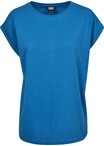 URBAN CLASSICS Kurzarmshirt Urban Classics Damen Ladies Extended Shoulder Tee...