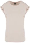 URBAN CLASSICS Kurzarmshirt Urban Classics Damen Ladies Extended Shoulder Tee (1-tlg)