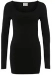 Vero Moda Langarmshirt VMMaxi My (1-tlg) Plain/ohne Details schwarz XXL (46)