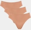 sloggi Taillenslip 24/7 Cotton (3er Pack) elastischer Bund mit Spitze, flache N&auml;hte