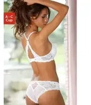 LASCANA Set: Push-up-BH (Set, 2-tlg., BH mit B&uuml;gel mit Panty (Dessous-Set) sexy