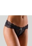 LASCANA Rioslip aus floraler Spitze schwarz 32/34