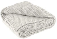 Wohndecke Strick, wometo, OEKO-TEX&reg;, Kuscheldecke mit edlem & schlichtem