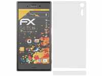 atFoliX Schutzfolie für Sony Xperia XZ, (3er Set), Entspiegelnd und...