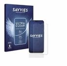 Savvies Displayschutzfolie Schutzfolie f&uuml;r Samsung Galaxy A20e, 6 St&uuml;ck,
