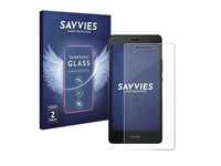 Savvies Panzerglas für Huawei P9 Lite 2016, Displayschutzglas, 2 Stück,...