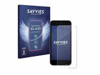 Savvies Panzerglas für Apple iPhone 6S, Displayschutzglas, 3 Stück, Schutzglas