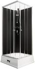 Schulte Komplettdusche Korfu II, BxT: 94x94 cm, 5 mm Sicherheitsglas,...