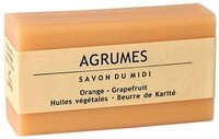 Savon du Midi Handseife Seife mit Karit&eacute;butter - Agrumes, Orange-Grapefruit 100g