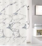 Kleine Wolke Duschvorhang Marble Breite 120 cm (1-tlg), mit Beschwerungsband