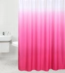 Sanilo Duschvorhang Magic Pink 180 x 200 cm, 100% wasserdicht, Anti-Schimmel-Effekt,
