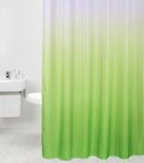 Sanilo Duschvorhang Magic Gr&uuml;n 180 x 200 cm, 100% wasserdicht, Anti-Schimmel-Effekt,