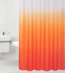 Sanilo Duschvorhang Magic Orange 180 x 200 cm, 100% wasserdicht,