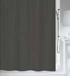 spirella Duschvorhang PRIMO Breite 120 cm, Anti-Schimmel Textil-Duschvorhang,