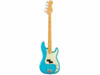 Fender E-Bass, American Professional II Precision Bass MN Miami Blue - E-Bass