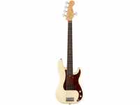 Fender E-Bass, American Professional II Precision Bass V RW Olympic White -...