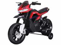 HomCom Kids Electric Ride-On Motorcycle (370-068RD) Red