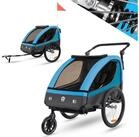 TIGGO Fahrradkinderanh&auml;nger Fahrradanh&auml;nger Kinderfahrradanh&auml;nger mit Buggy Set +