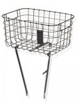 Basil Fahrradkorb Basil Vorderradkorb Robin mit Streben schwarz 47x31x25 cm
