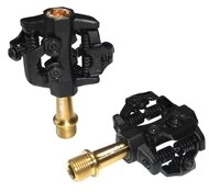 Xpedo Klickpedale Xpedo Pedal Clipless CXR Pro schwarz/gold 9/16 Zoll XMF10AT