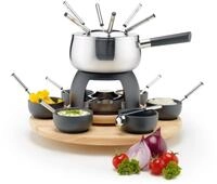 M&Auml;SER Fonduetopf, Keramik (Set, 23-tlg)