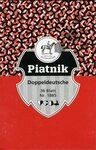 Piatnik Spiel Doppeldeutsche Spielkarten 36 Blatt Blitz rot