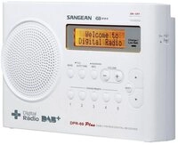 Sangean Kofferradio DPR-69+-WH Radio (Akku-Ladefunktion)
